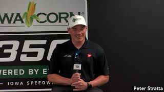 Brett Moffitt Ready for Joe Gibbs Racing Opportunity at Iowa Speedway [upl. by Asseral]