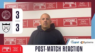 Taunton Town FC 3  3 Hanwell Town FC  Post Match Interview  Southern League Premier South [upl. by Naji]