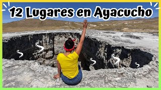 12 LUGARES EN AYACUCHO que debes visitar este 2023 [upl. by Annekahs]