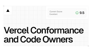 How to scale your teams with Conformance and Code Owners [upl. by Chancey]