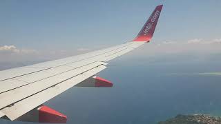 jet2 landing into corfu from birmingham [upl. by Verne]