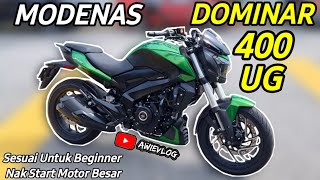 Modenas Dominar 400 UG  Review amp Test Ride [upl. by Ottillia425]