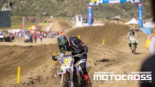 Pro Motocross 250 Class Highlights  Fox Raceway National 2024 [upl. by Hayarahs]