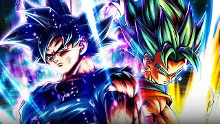 THE OPPRESSIVE POWER OF ULTRA GOD KI ULTRA UI AND ULTRA UVB FLICK TEAMS AWAY  Dragon Ball Legends [upl. by Aon471]