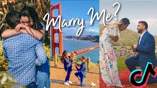 SURPRISE MARRIAGE PROPOSALS YOU HAVE TO SEE TikTok Compilation Will You Marry Me Tik Tok [upl. by Reprah349]