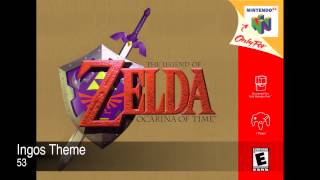 The Legend of Zelda Ocarina of Time Soundtrack • Nintendo 64 [upl. by Treiber]