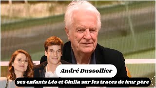 André Dussollier ses enfants Léo et Giulia sur les traces de leur père [upl. by Sybyl]