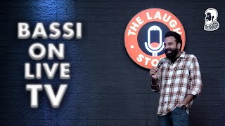 Bassi on Live TV ft AnubhavSinghBassi [upl. by Henderson]