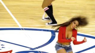 Watch the cheerleaders dance at NBA match philly [upl. by Nicholle]