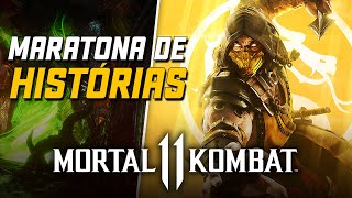 MARATONA de HISTÓRIAS 6  Modo HISTÓRIA MORTAL KOMBAT 11  AQUECIMENTO quotREINA O KAOSquot [upl. by Ahseenal540]