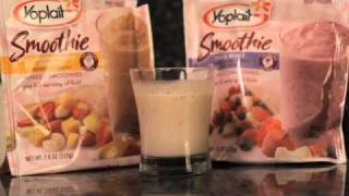 Easy Fruit Smoothies from Yoplait Smoothie [upl. by Avitzur]