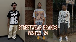 BEST Underrated Streetwear Clothing Brands🔥🔥 [upl. by Ylicic]