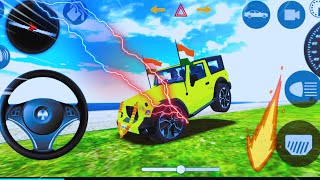 Dollar Song🔥Modified Mahindra Yellow Thar 😈 Indian Cars Simulator 3D🥵 Android Gameplaytrending [upl. by Alvar545]