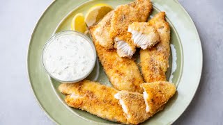 Air Fryer Fish Fillets Easy Crispy amp Homemade [upl. by Aronel]