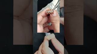 How to do easy doting nail art hack at home nailart shorts shortnailhacks nailartyoutubeshorts [upl. by Yhtimit]