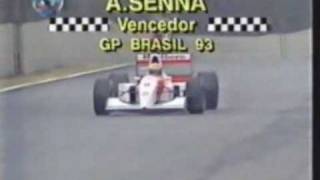 Ayrton Senna  Victory in Brazil [upl. by Kuehn]