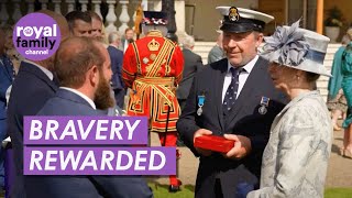 Royal Recognition Princess Anne Awards Lifeboatman for Heroic Rescue [upl. by Egbert363]