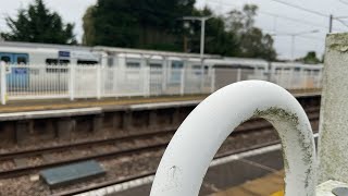 Trains at brookmans park Train station [upl. by Pretrice]