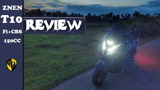 ZNEN T10 FI 150CC SCOOTER REVIEW [upl. by Adehsor]