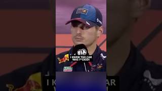 Max uncensored swear word during press conference 🤭 f1 formula1 [upl. by Arabela]