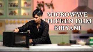 Chef Sanjna vs Microwave  Dum Biryani  Cooking Challenge  Cookd [upl. by Swiercz]