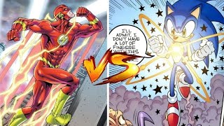 Archie Sonic vs Wally West Flash  Remastered [upl. by Neros]