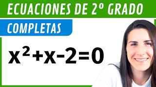 Ecuaciones de SEGUNDO GRADO COMPLETAS ✅ Fórmula General  Bhaskara [upl. by Atinna]