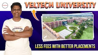 VelTech University  Campus life Courses Admissions Fees Placements [upl. by Ginzburg445]