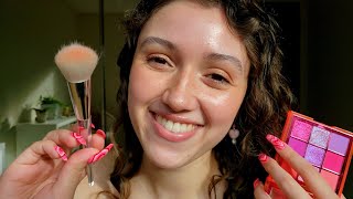 ASMR Doing Your Makeup 🍒 Fast amp Aggressive Layered Personal Attention [upl. by Itnaihc]