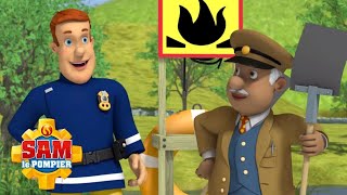 Trevor rejoint les pompiers de forêt  Sam le Pompier  Dessin animé pour enfants [upl. by Blainey]