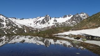 Ötztal Hüttenwanderung Breslauer Hütte Vernagthütte Hochjochhospitzhütte Mittlere Guslarsspitze [upl. by Aynotal]