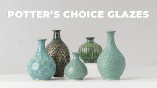 AMACO brent Potters Choice Glazes [upl. by Sucramraj574]