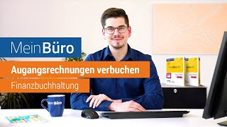 Ausgangsrechnungen verbuchen mit WISO MeinBüro Desktop [upl. by Lokkin]