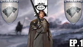 A King In The North  House Stark  CK3 AGOT RP Ep1 [upl. by Nirda]