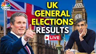 UK General Elections Results LIVE Labour Party Landslide Victory in UK Polls  Keir Starmer  N18G [upl. by Gonzalez297]