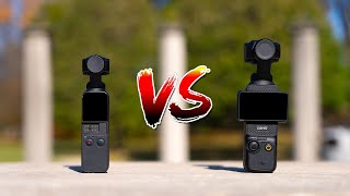 DJI Osmo Pocket 1 vs DJI Osmo Pocket 3 Detailed Comparison [upl. by Emyam]