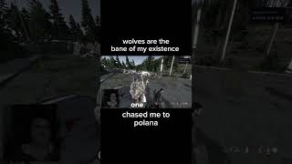 I hate wolves dayz wolves wolf dayzclips dayzmoments dayzstandalone dayzpvp [upl. by Nnaeel]