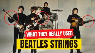 Beatles Guitar Strings What They REALLY Used [upl. by Nivets595]