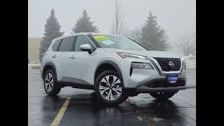 2023 Nissan Rogue SV WI Kenosha Gurnee Antioch Burlington Racine [upl. by Etiam947]