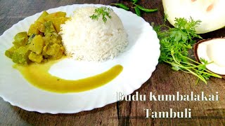 Budu Kumbalakai Tambuli  Majjige Huli  Ash gourd curry [upl. by Iknarf]