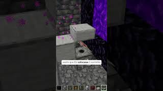 Farm de Obsidian no Minecraft Bedrock Teste 38 [upl. by Thorma]