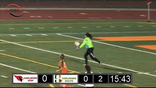 Harlingen VS Harlingen South Women’s Soccer Game Highlights [upl. by Fred]