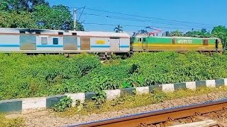 Full Speed Puri Kamakhya Express With TKD WAG9 Towards New jalpaiguri  railfandeep [upl. by Amice]