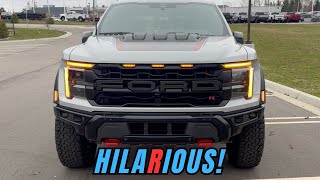 2024 Ford F150 Raptor R First Drive Review MPG loop  Exhaust sound comparisons  720hp silly [upl. by Remy]