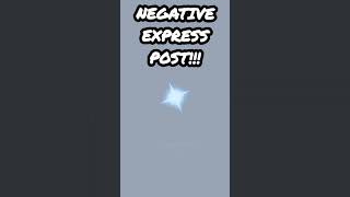 NEGATIVE EXPRESS POST roblox shorts tycoonrng tycoonrngroblox [upl. by Elleinahc]