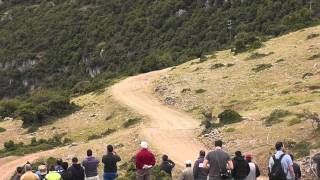 Rally Acropolis 2013  Special Stage Gymno 1  Ogier [upl. by Enninaej]