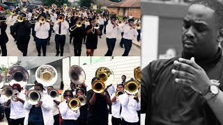 John Ehret Young Audience  Jefferson parish High school bands Tribute To Marvin Haywood [upl. by Lashoh]