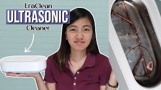 Sayang Pera  EraClean Ultrasonic Cleaner Unboxing amp Review 🧼 [upl. by Tabbitha]