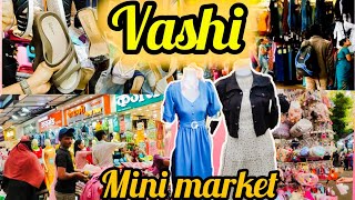 Vashi Mini Market  Street shopping in Navi Mumbai  Readymade dress  ethnics wears  footwear [upl. by Oirasor]