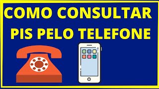 COMO CONSULTAR O PIS PELO TELEFONE [upl. by Lyrradal]